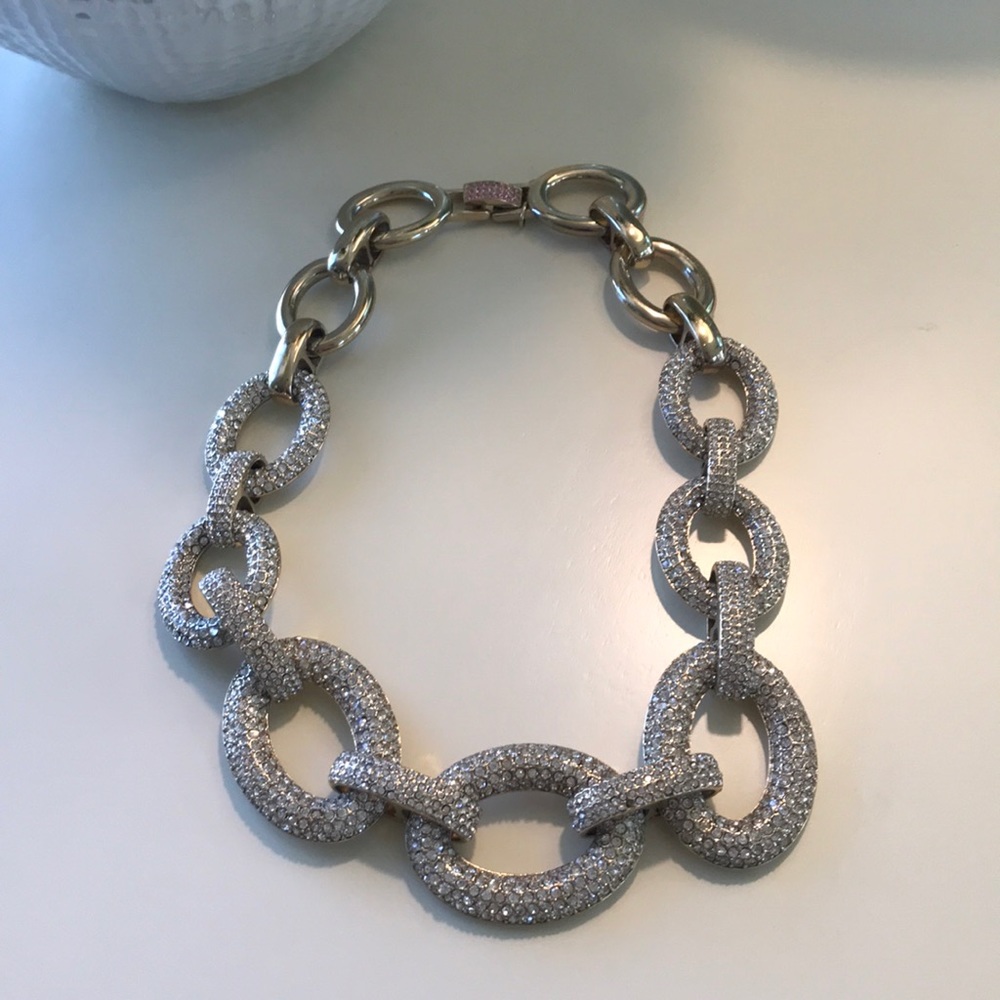 Ann Taylor chain link necklace.